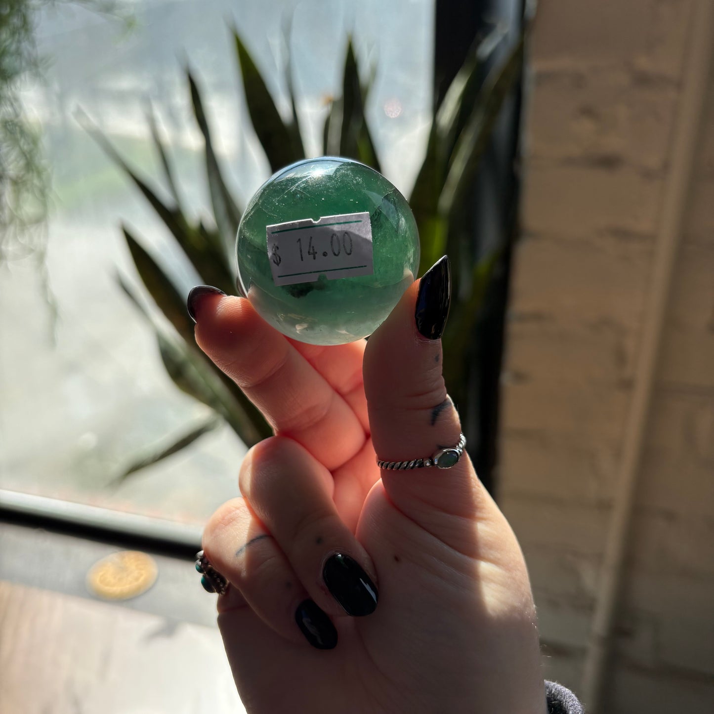 fluorite sphere