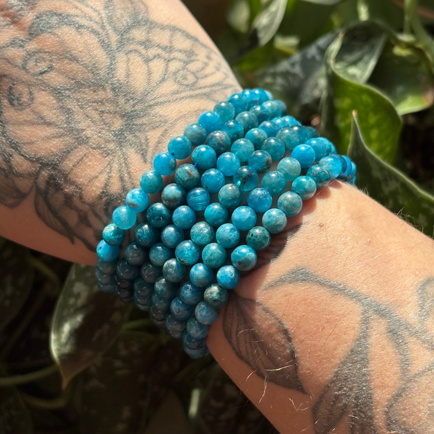 Blue Apatite Bracelet