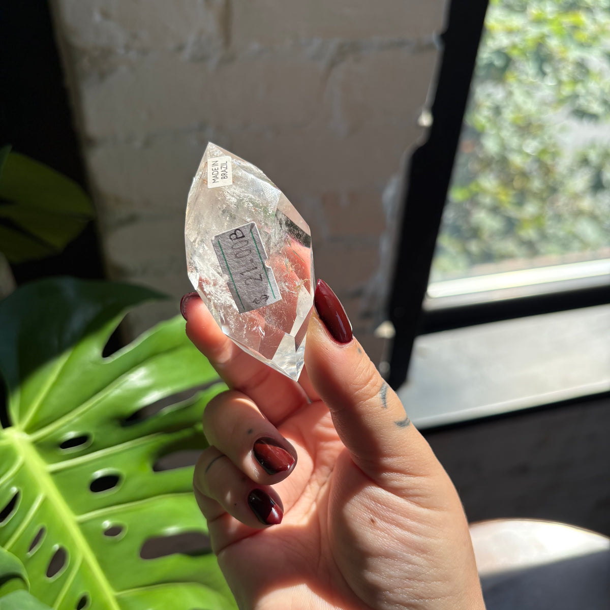 clear quartz diamond