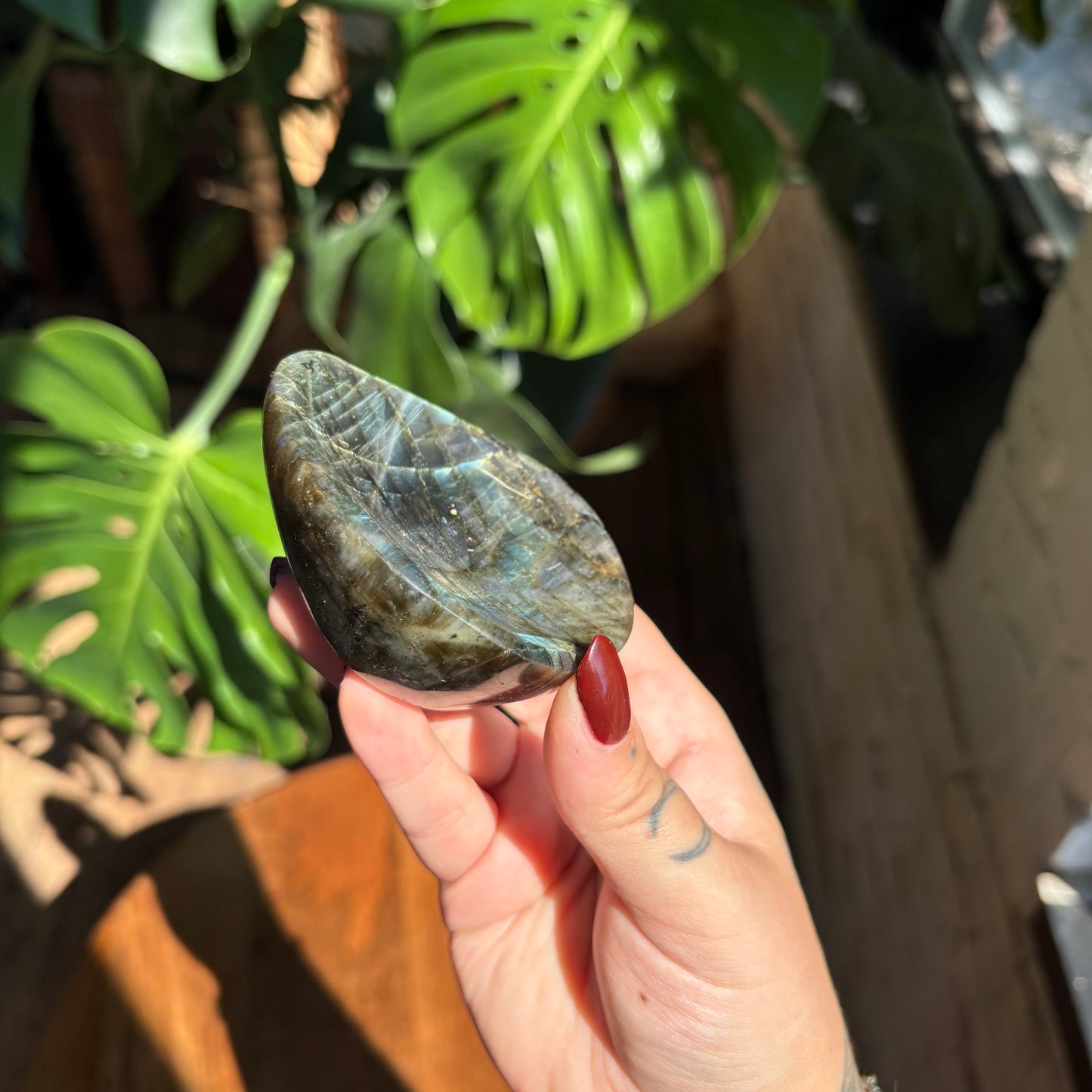 labradorite bowl