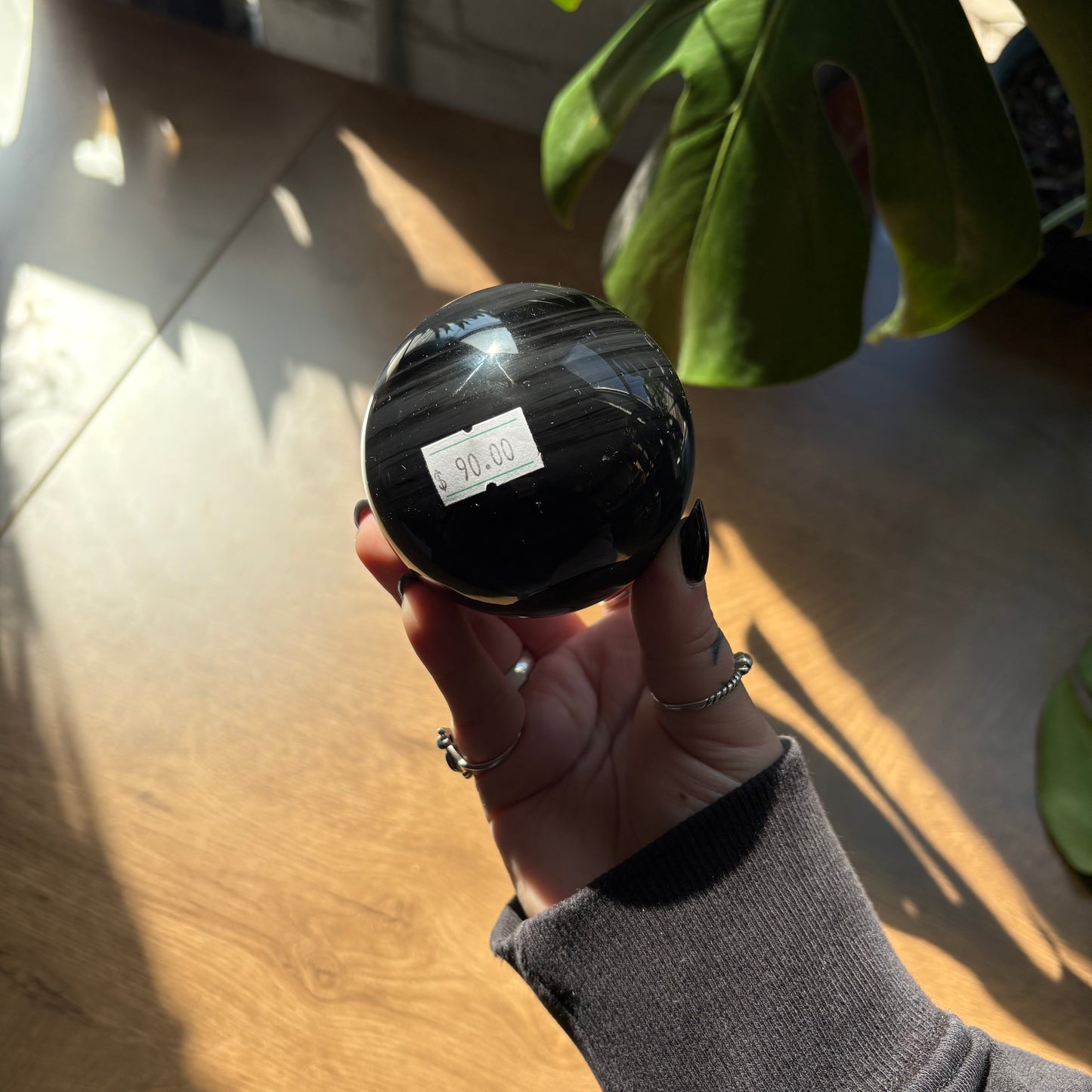 obsidian sphere