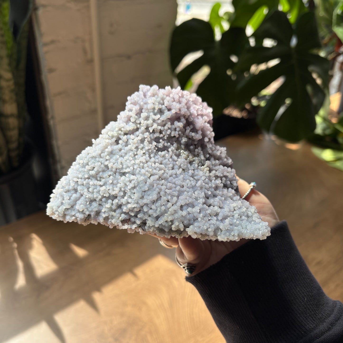 xl grape agate cluster