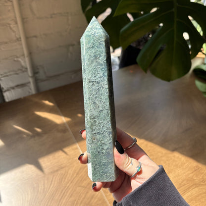 moss agate tower