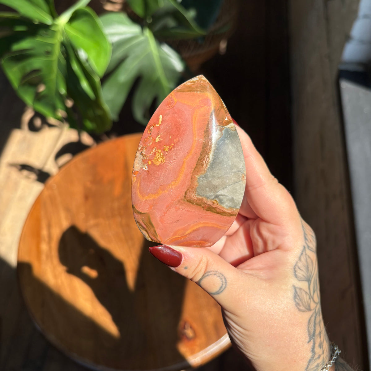 polychrome jasper flame