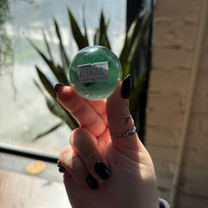fluorite sphere