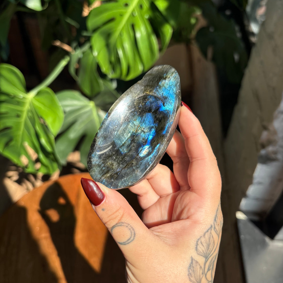 labradorite bowl