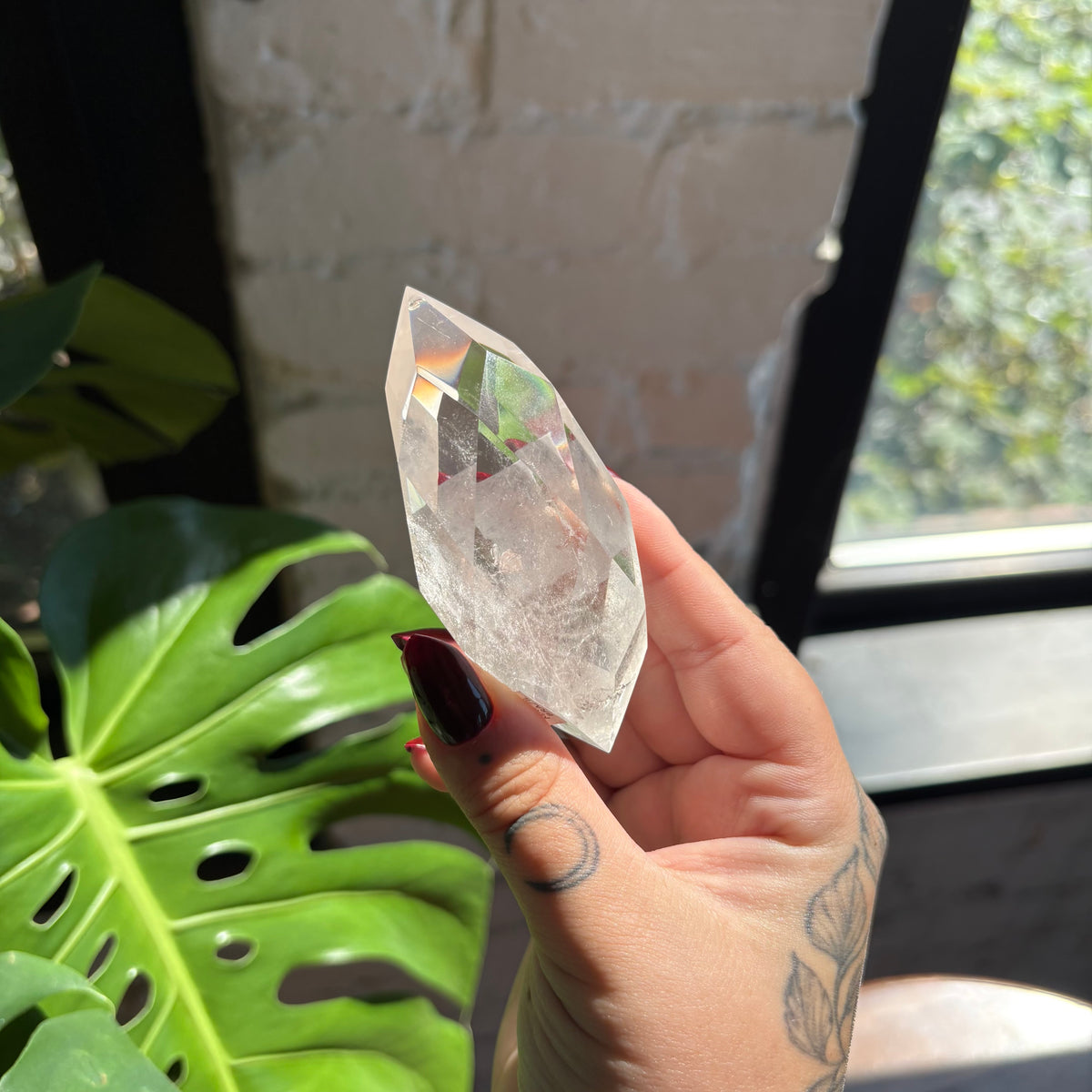 clear quartz diamond