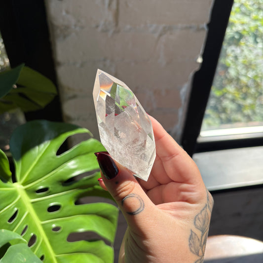 clear quartz diamond