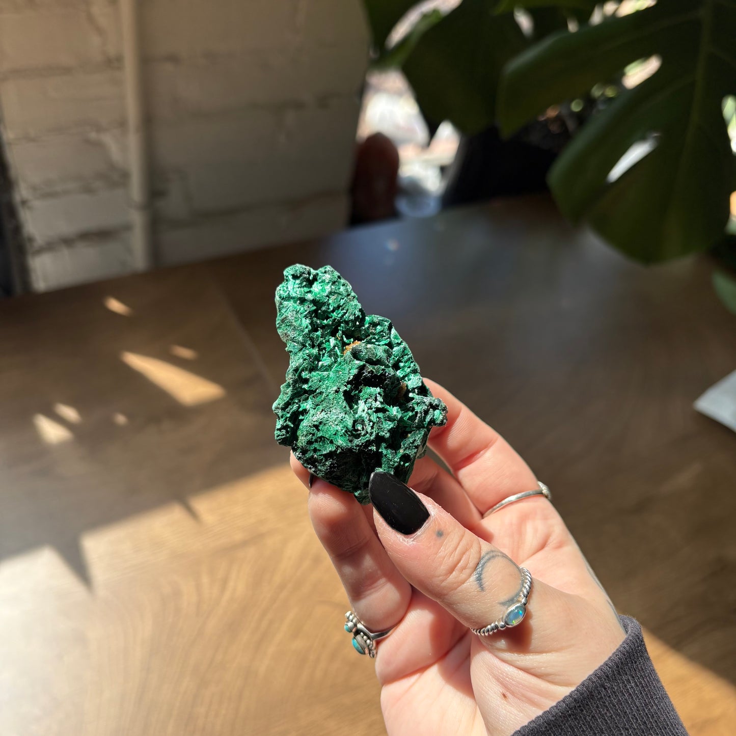 raw malachite