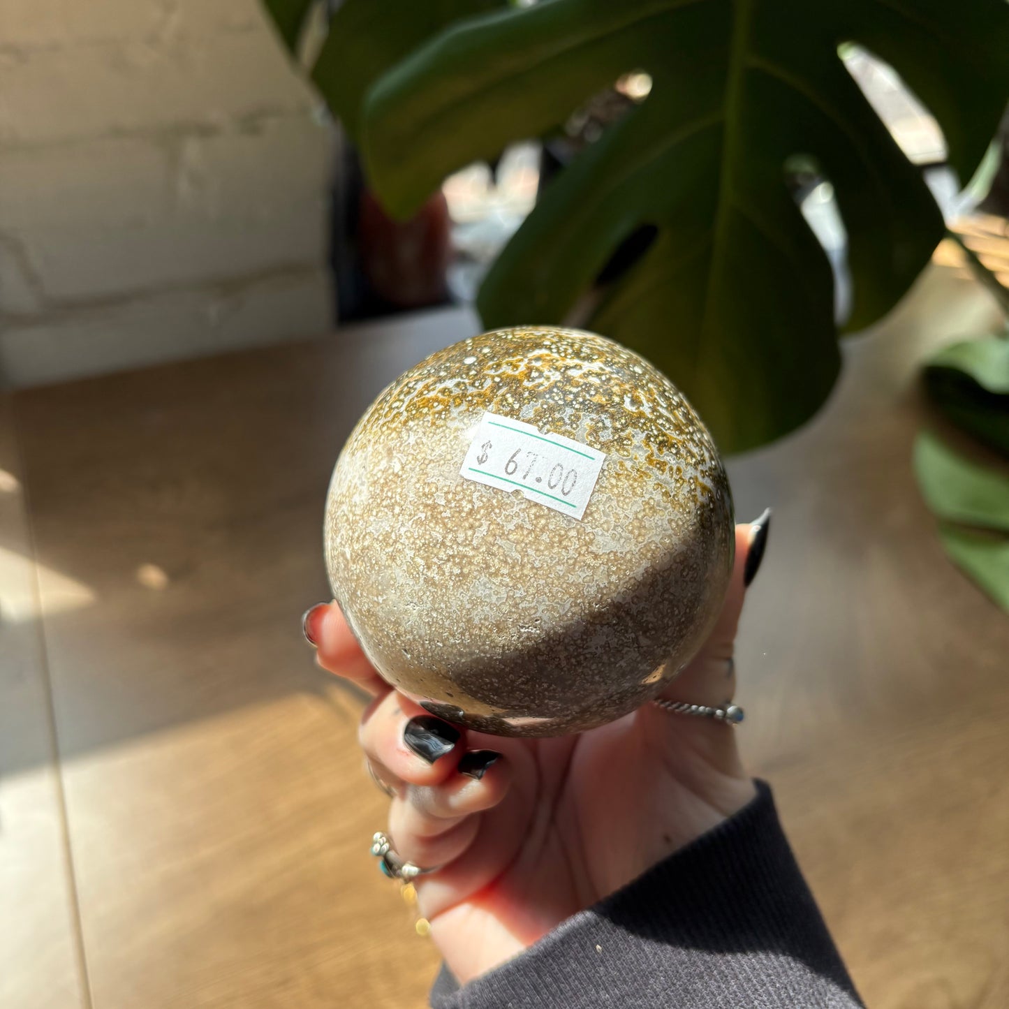 ocean jasper sphere