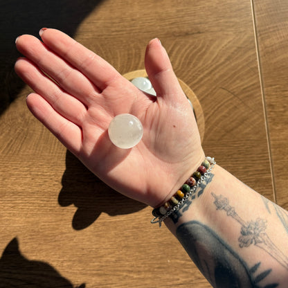 mini selenite spheres