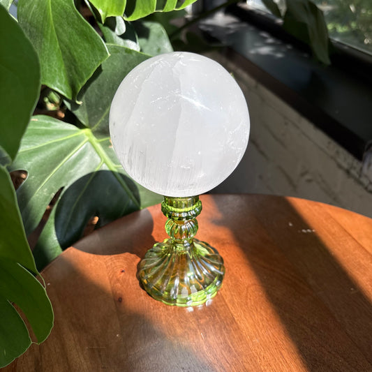 xl selenite sphere