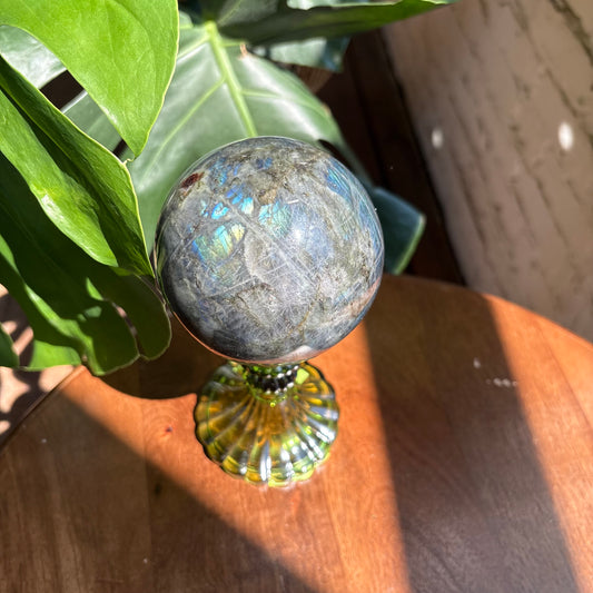 labradorite sphere