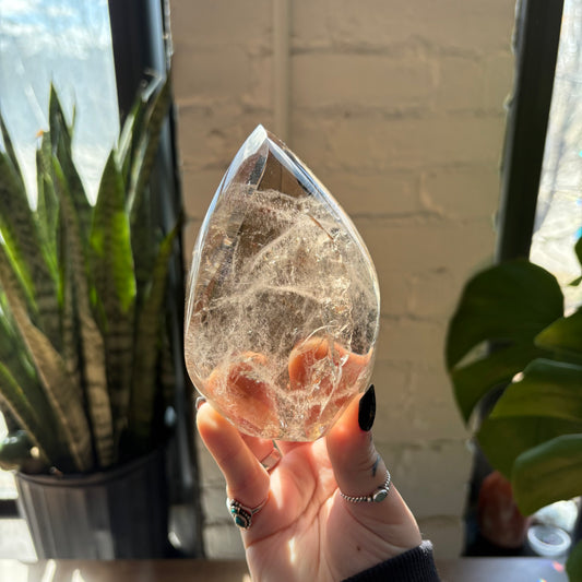 smoky quartz flame