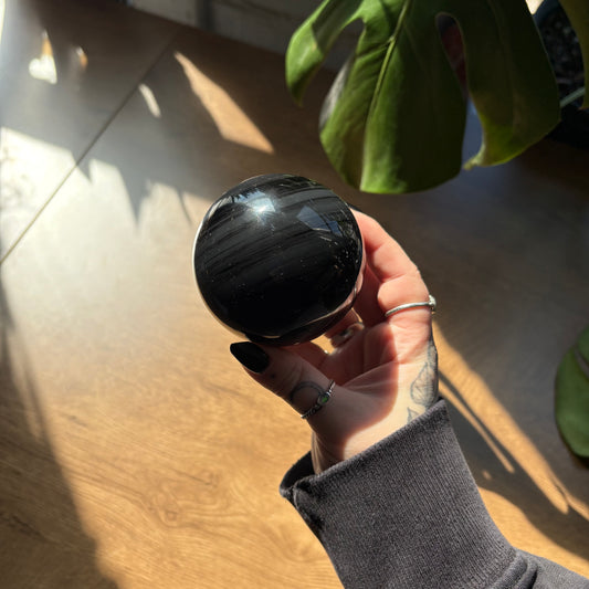 obsidian sphere