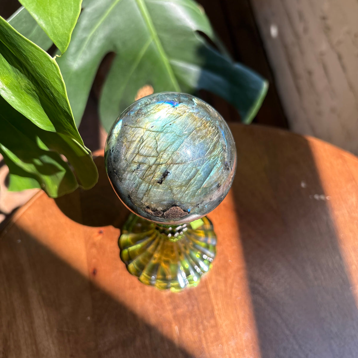 labradorite sphere