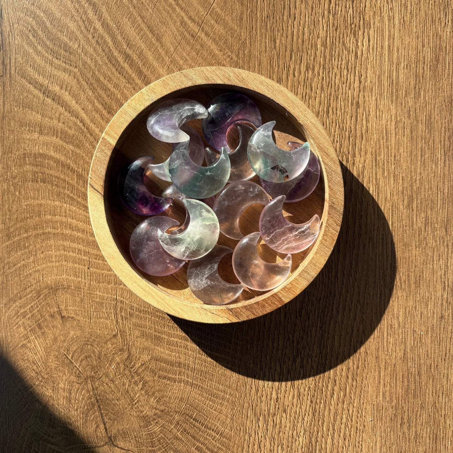 mini fluorite moons