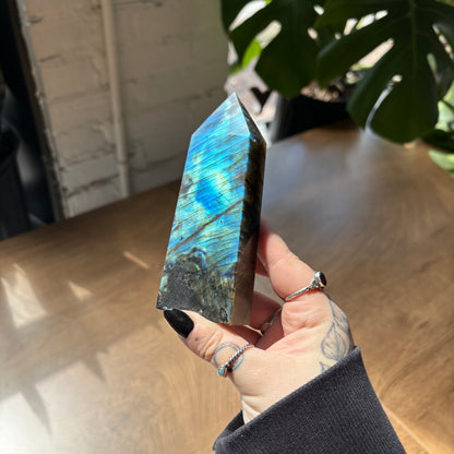 labradorite tower