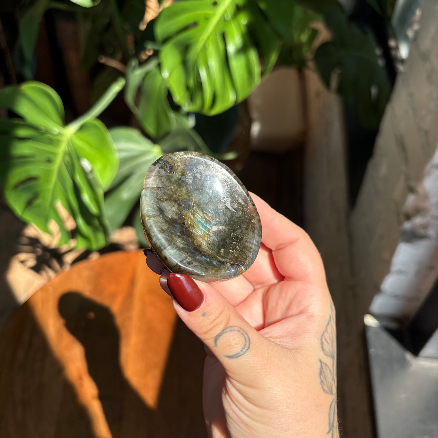labradorite bowl