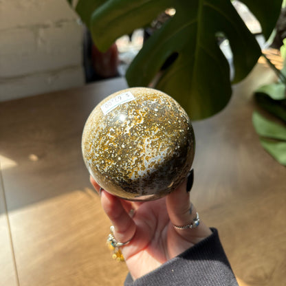 ocean jasper sphere