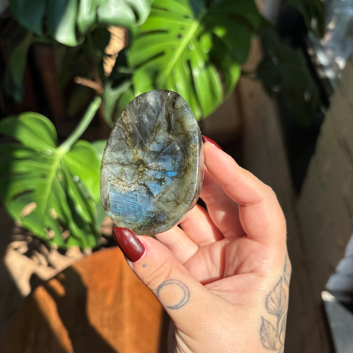 labradorite bowl
