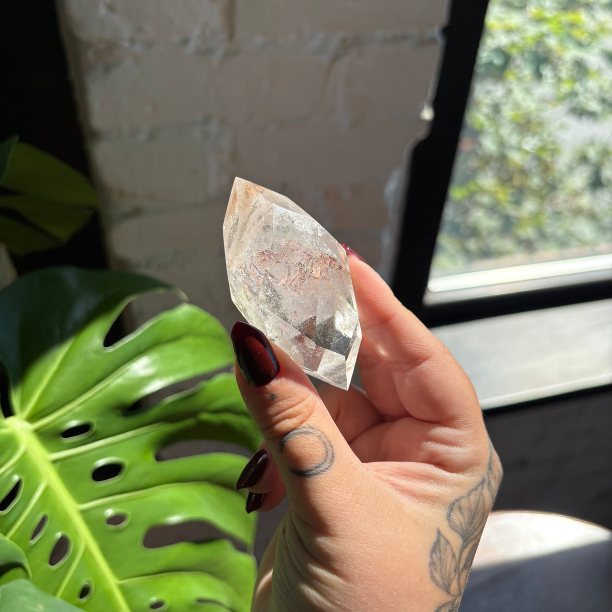 clear quartz diamond