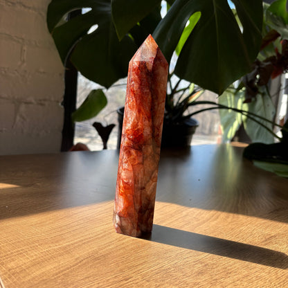 fire quartz tower