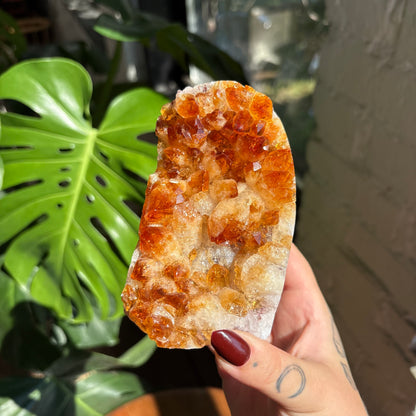 heat treated amethyst cutbase