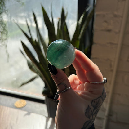 fluorite sphere