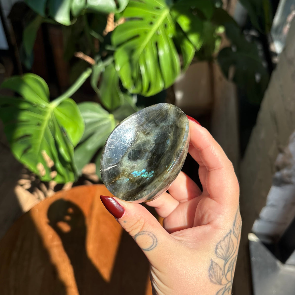labradorite bowl