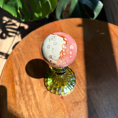 polychrome jasper sphere