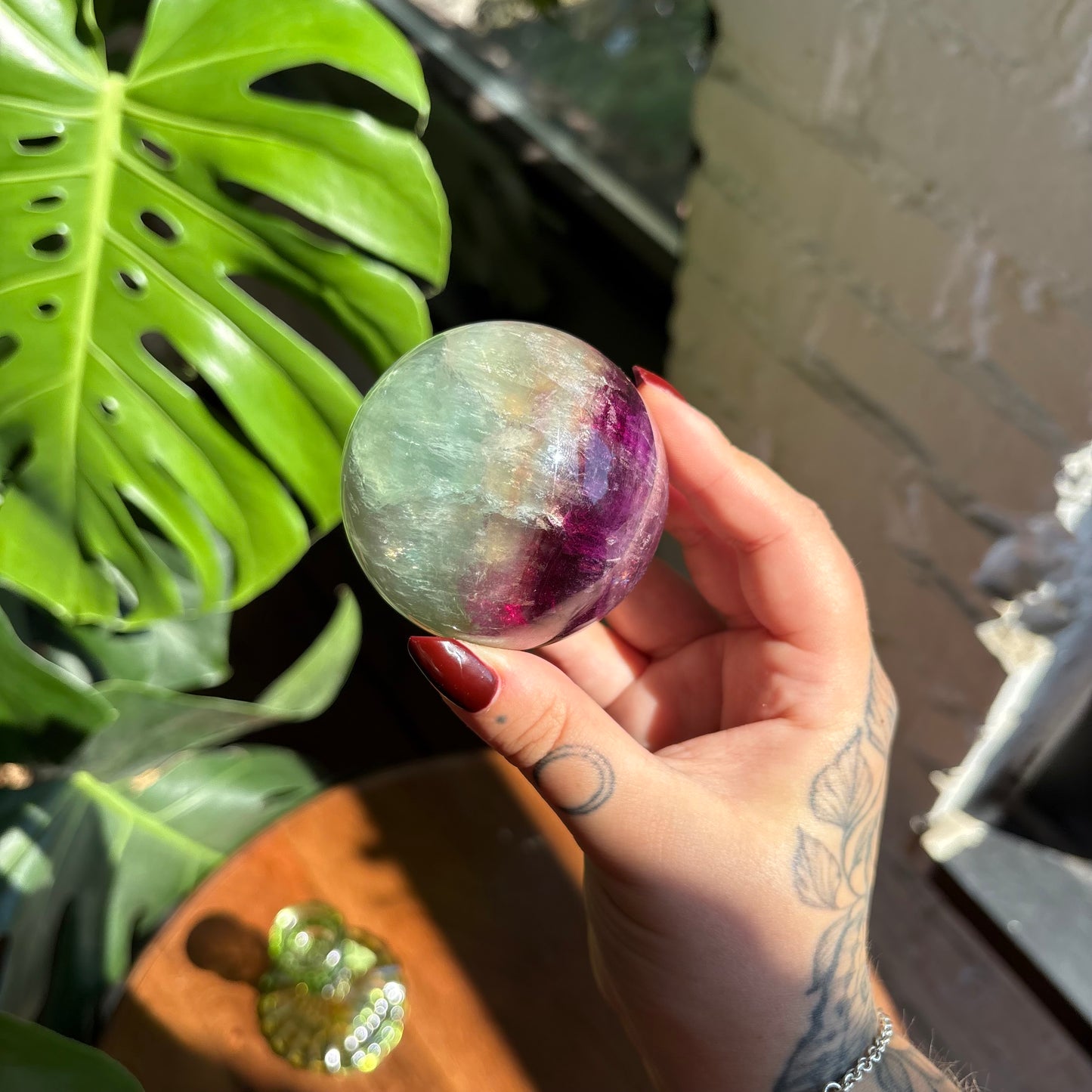 fluorite sphere