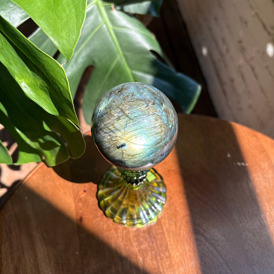 labradorite sphere