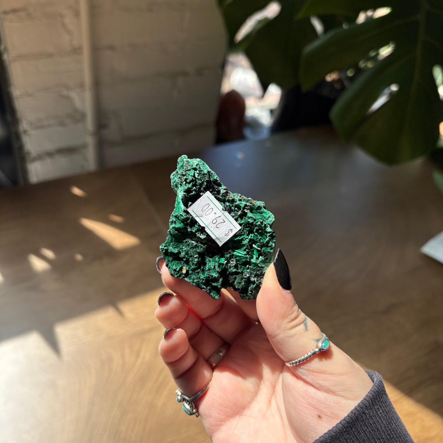 raw malachite