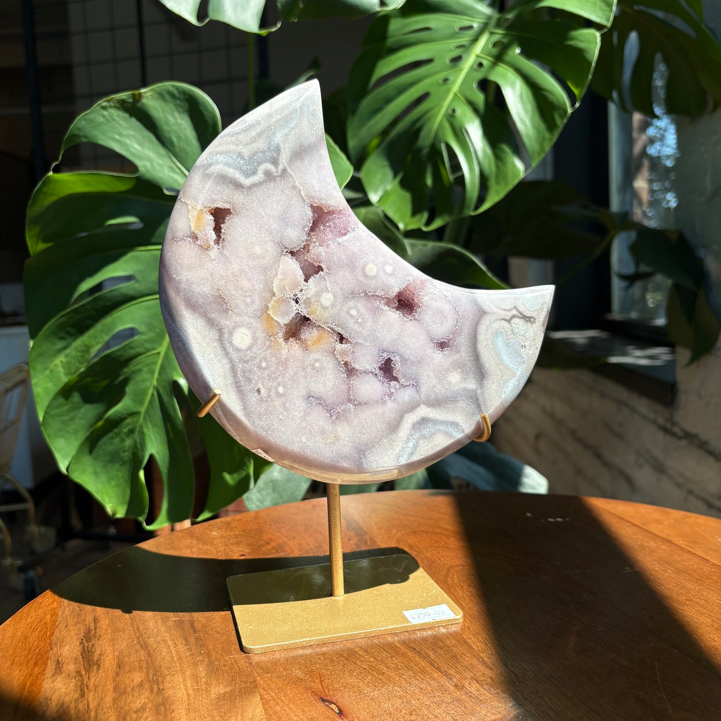 xl pink amethyst moon