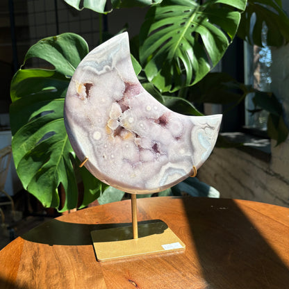 xl pink amethyst moon