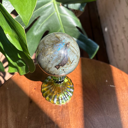 labradorite sphere