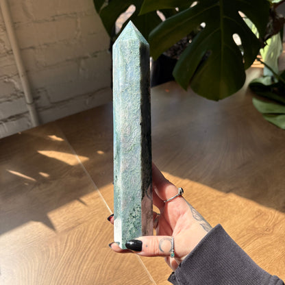 moss agate tower