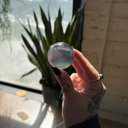 fluorite sphere
