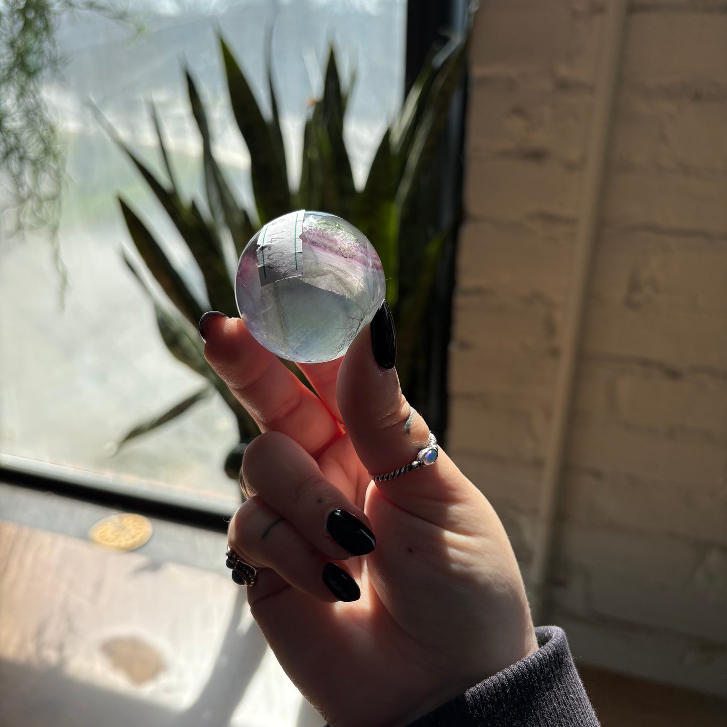 fluorite sphere