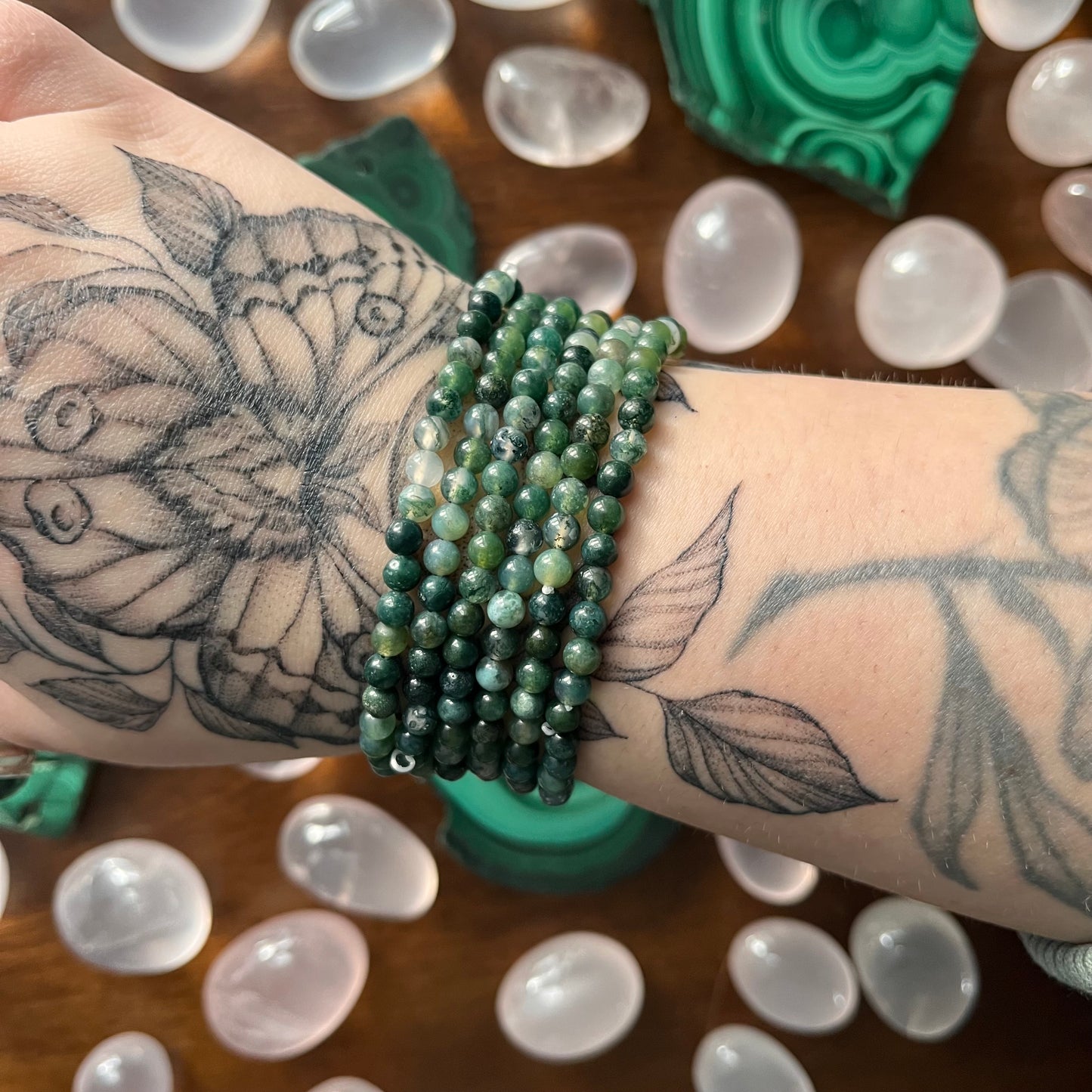 Moss Agate Bracelet