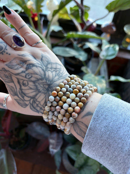Crazy Lace Agate Bracelet