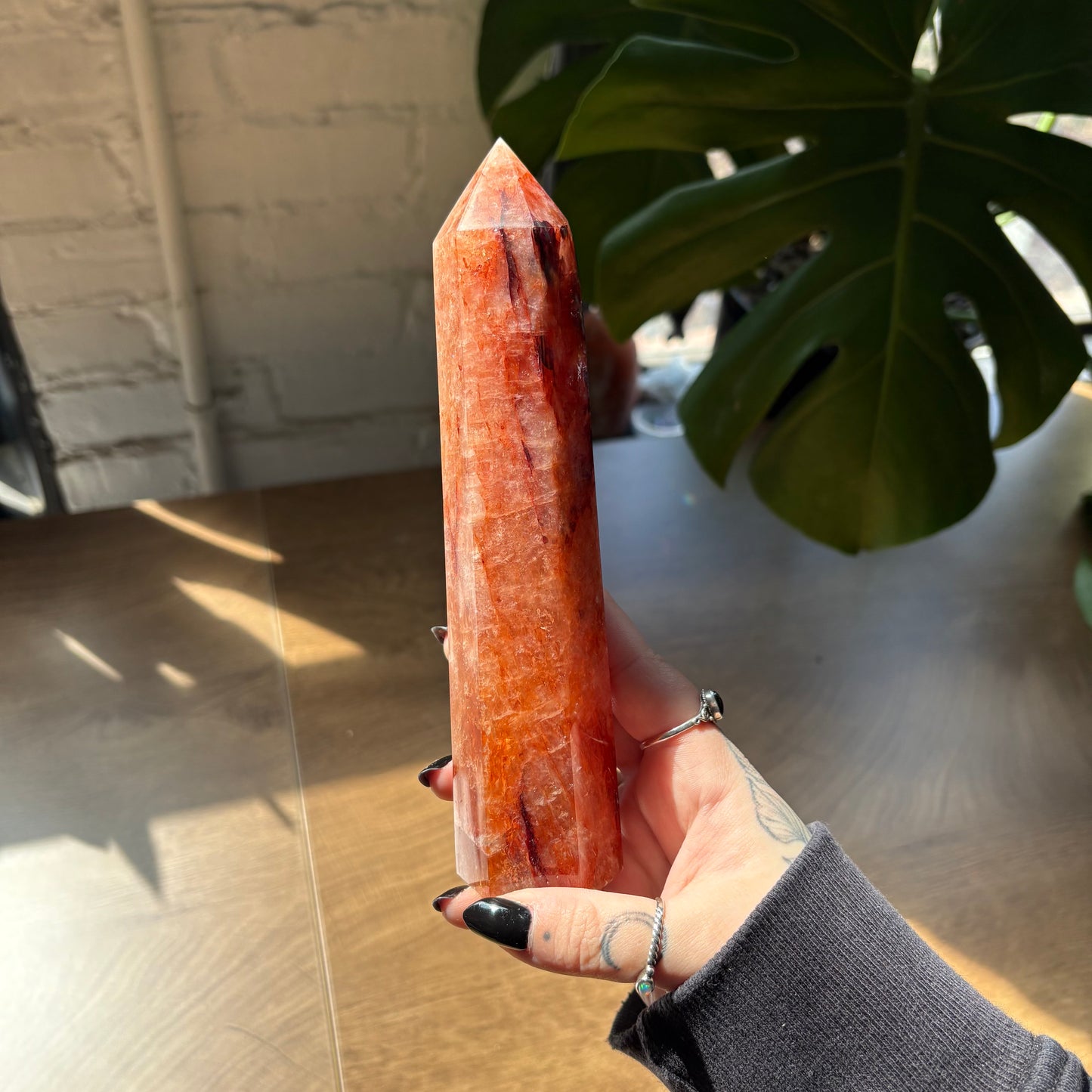fire quartz tower