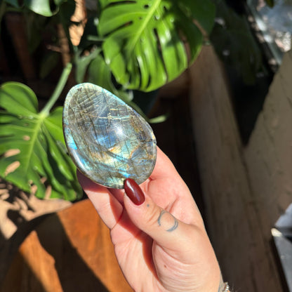 labradorite bowl