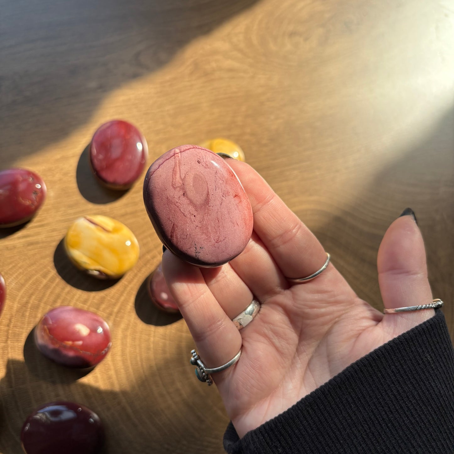 mookaite palms