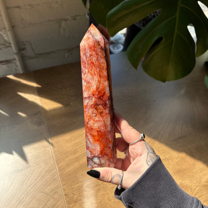 fire quartz tower