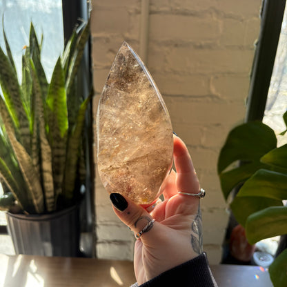 smoky quartz flame