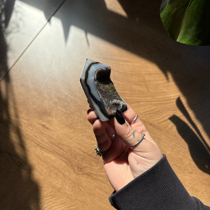 druzy agate tower