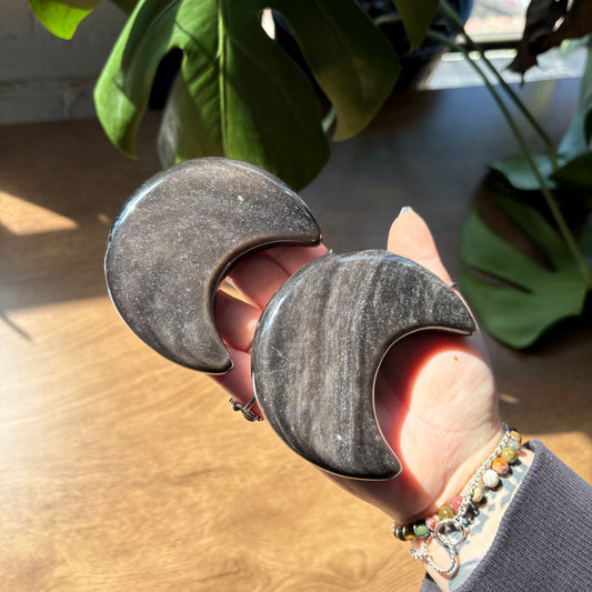silver sheen obsidian moons