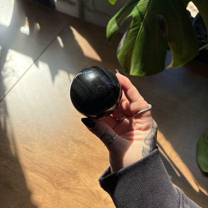 obsidian sphere